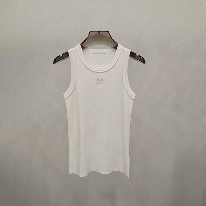 9A+ quality loewe ribbed knit tank top